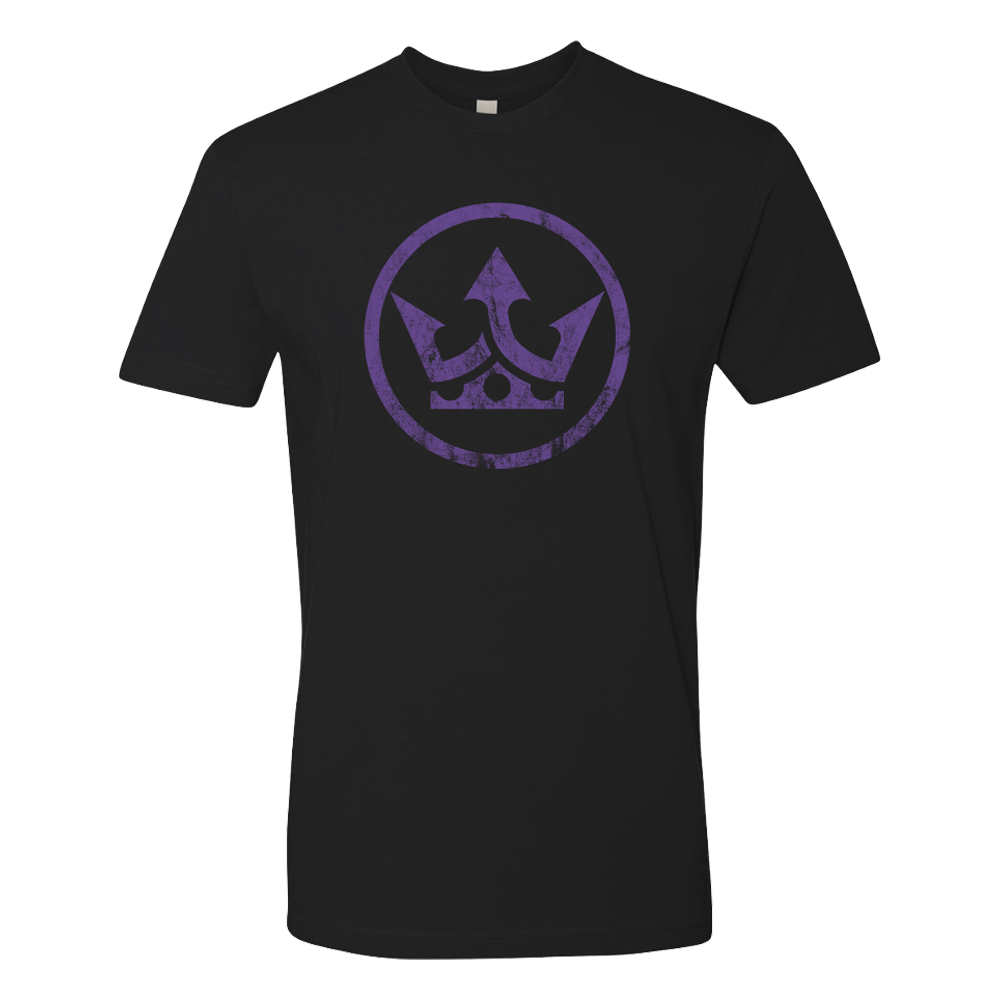 Purple Heavy is the Crown T-Shirt (Black)