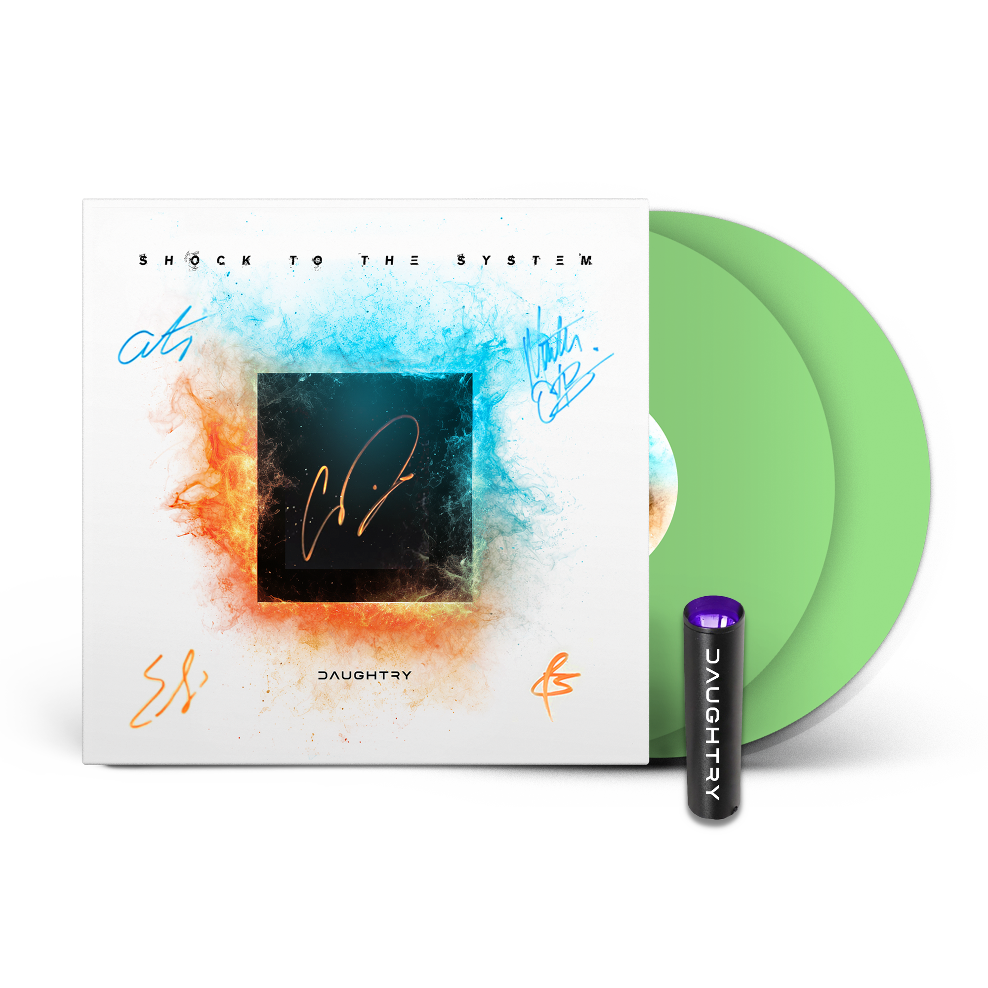 Shock to the System: Glow in the Dark - Signed Vinyl